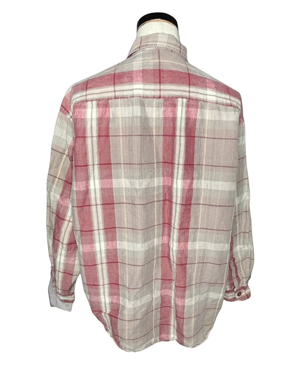 Marithe Francois Girbaud Plaid Button-Down Shirt - Picture 5 of 5